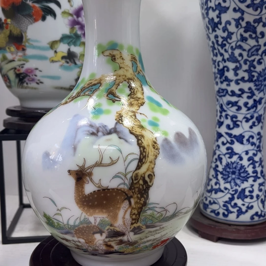 景德镇陶瓷花瓶摆件