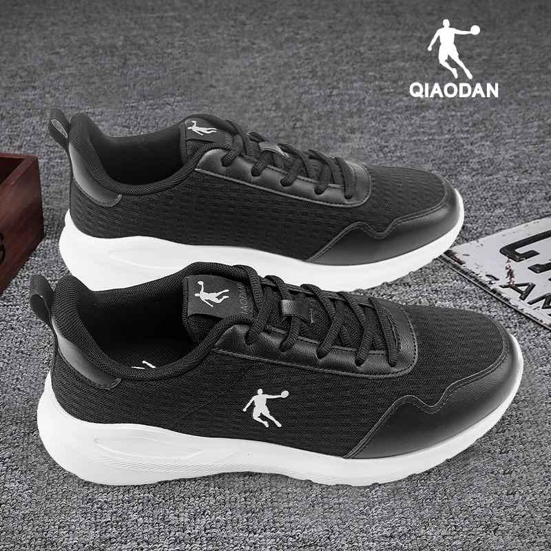 乔丹运动鞋男鞋网面透气2025秋冬季中老年爸爸网面透气软底跑步鞋