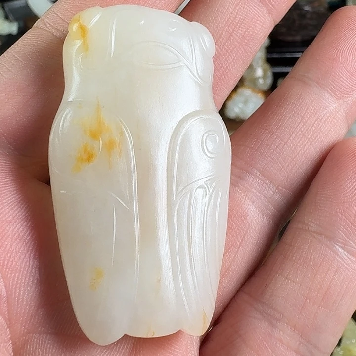 和田玉（糖玉）未镶嵌挂件