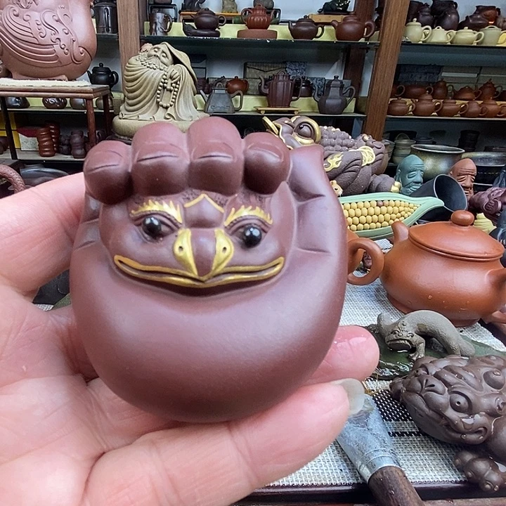 紫砂茶宠宜兴紫砂，