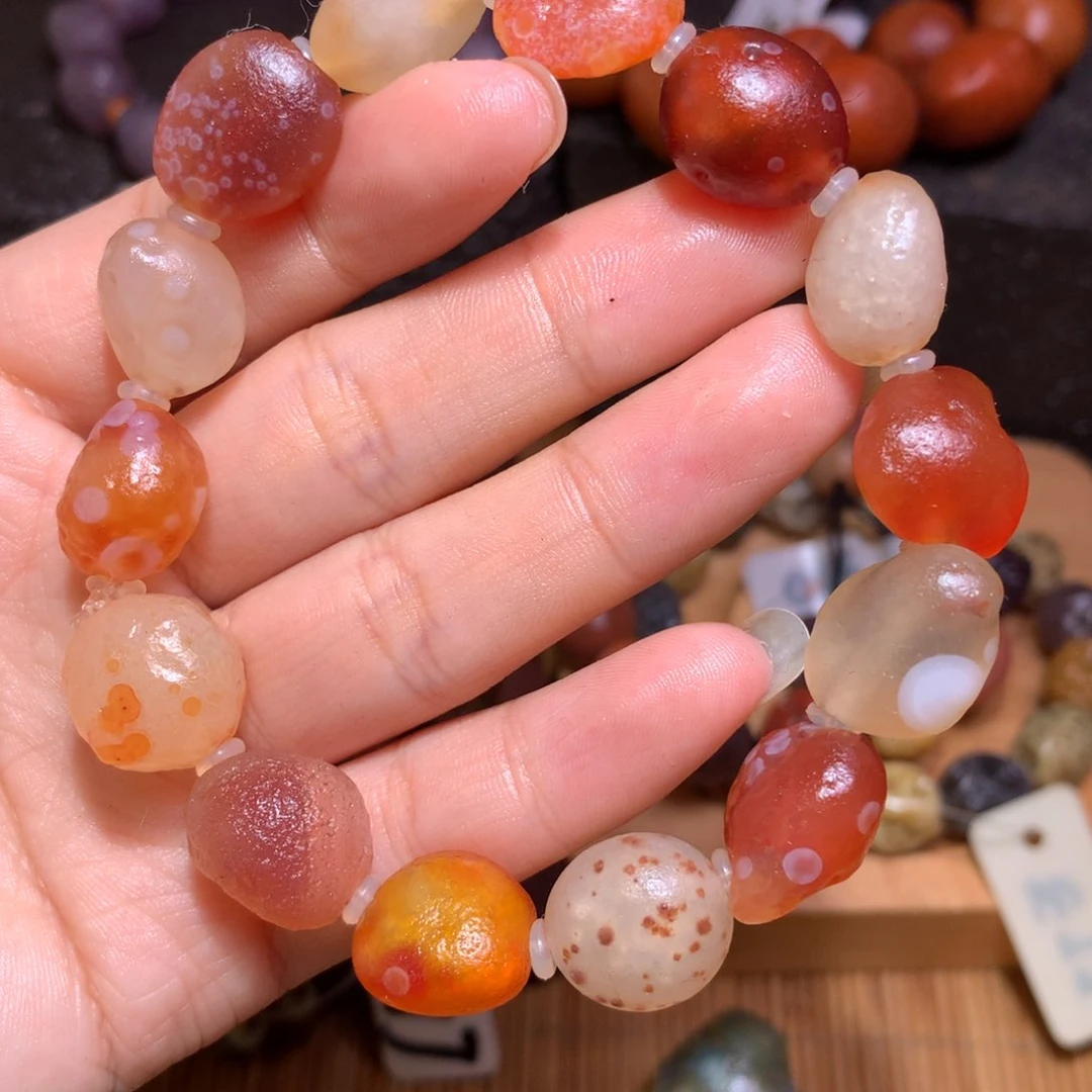 未镶嵌玛瑙/玉髓珠宝半成品