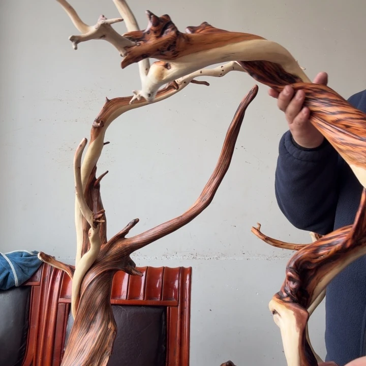 纯***们香榧木太行崖柏摆件上车