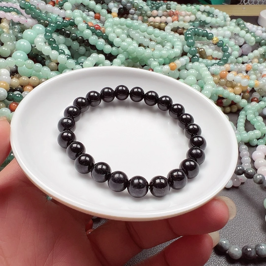 翡翠手链未镶嵌微****实货主老华