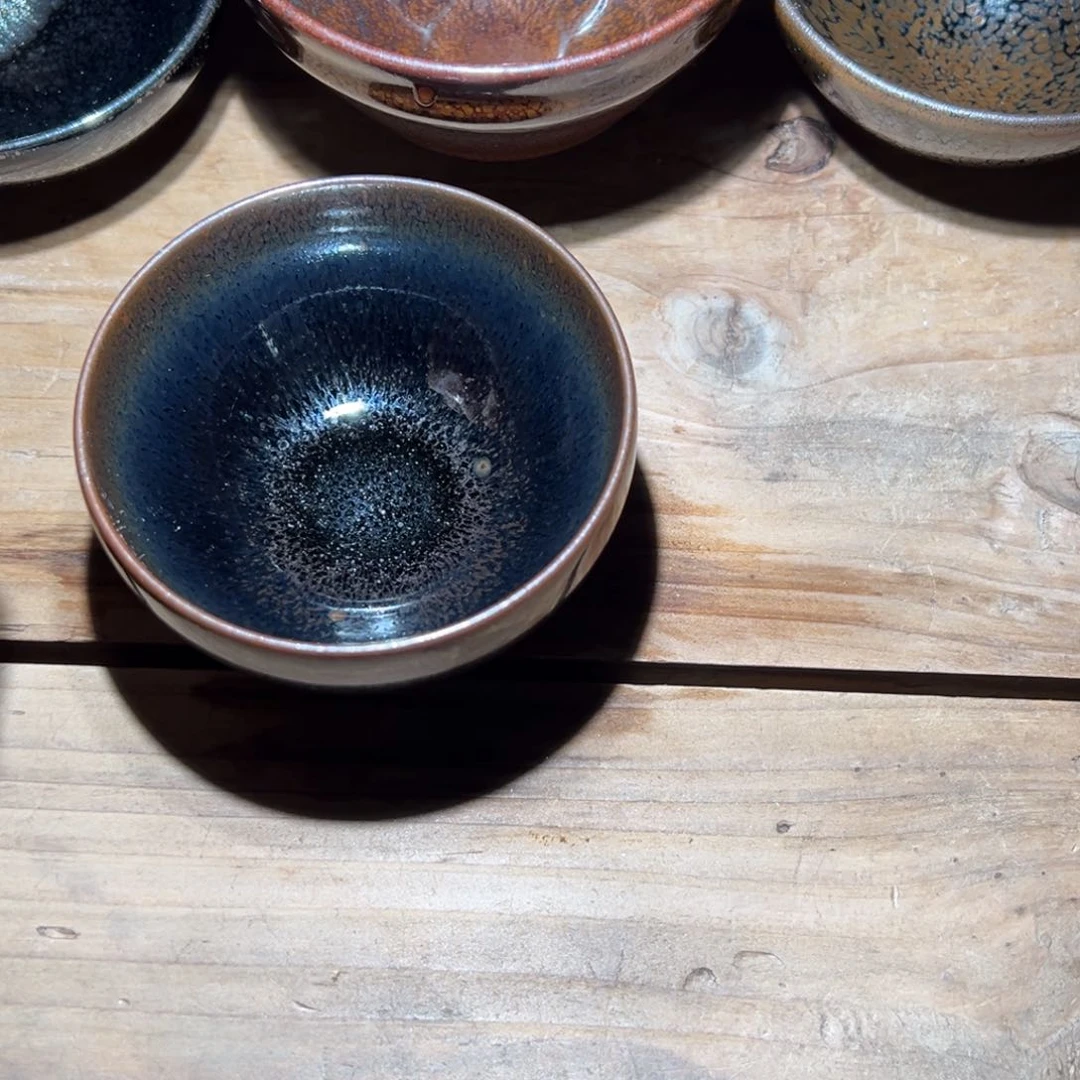 茶盏老木头柴烧建盏精选7