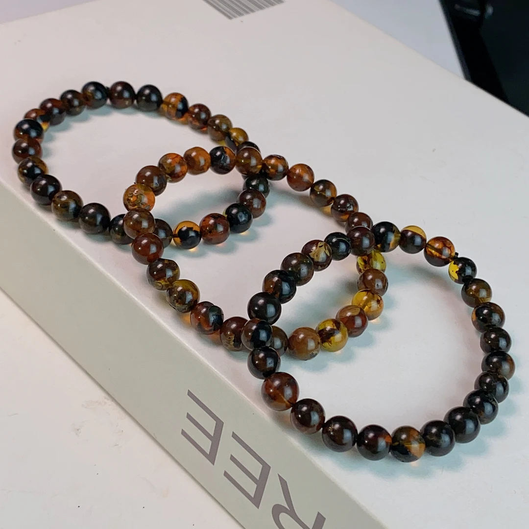 2016/琥珀精美小手串8+/多样性发/一件