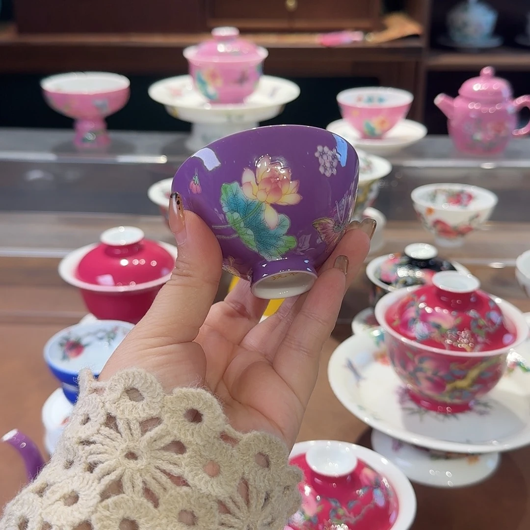 珐琅彩茶具茶具茶具