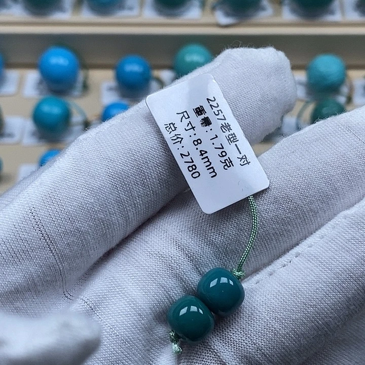 绿松石未镶嵌颈饰