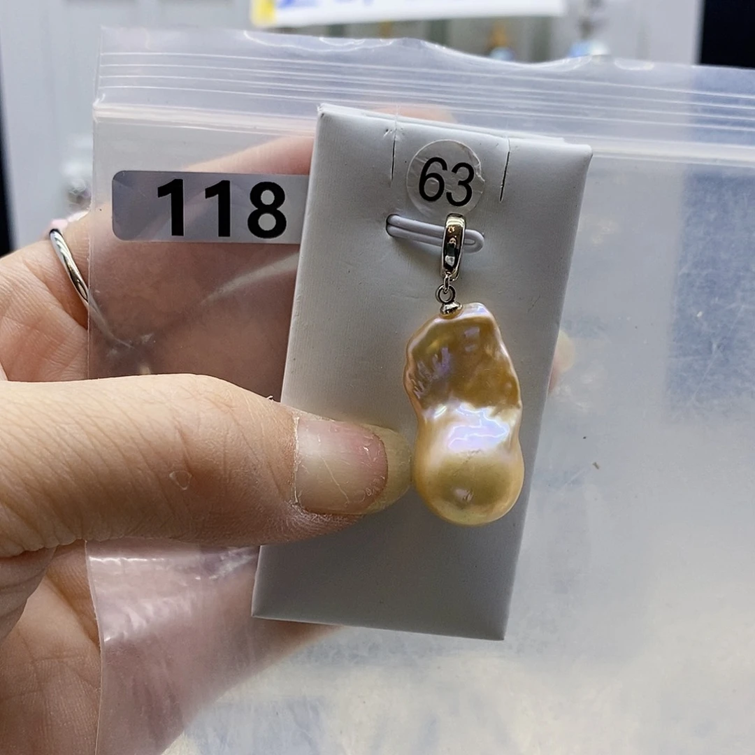 颈饰合金淡水珍珠