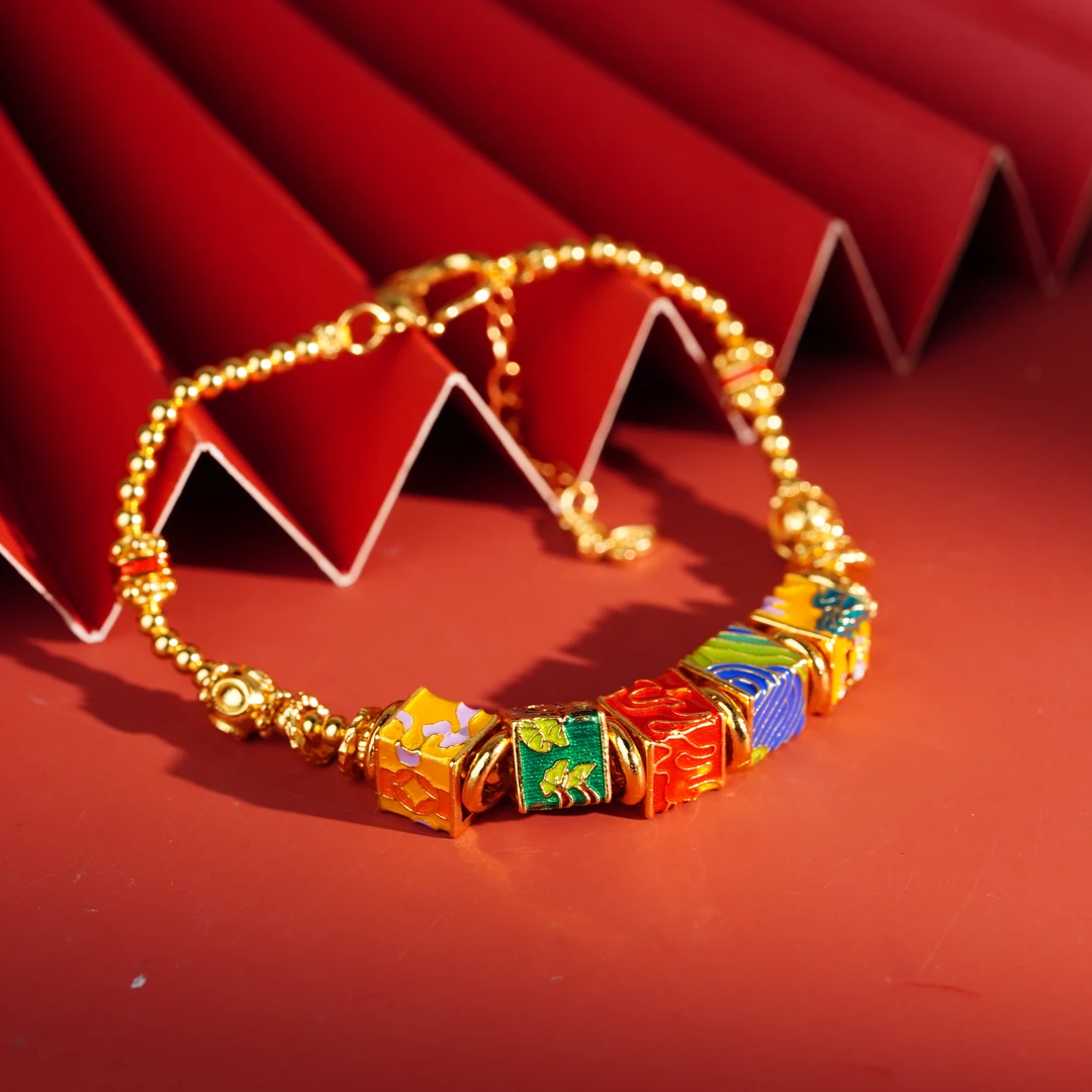 足银银制品 【小北好物】足银DIY手链【多样性发一件】2QH90X358