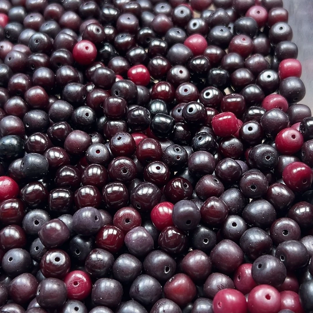 菩提根/象牙果手串微瑕10车里子混200颗