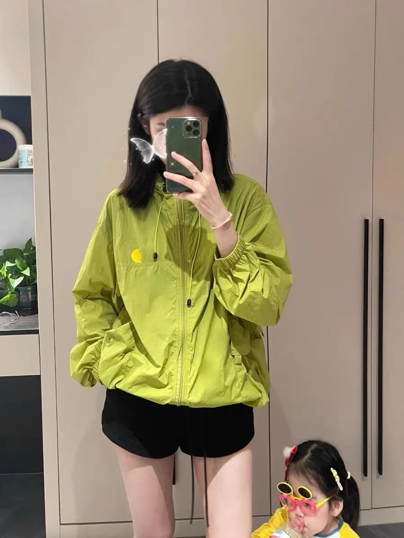 原野山系户外防晒衣女短款薄款外套防紫外线透气凉感防晒服