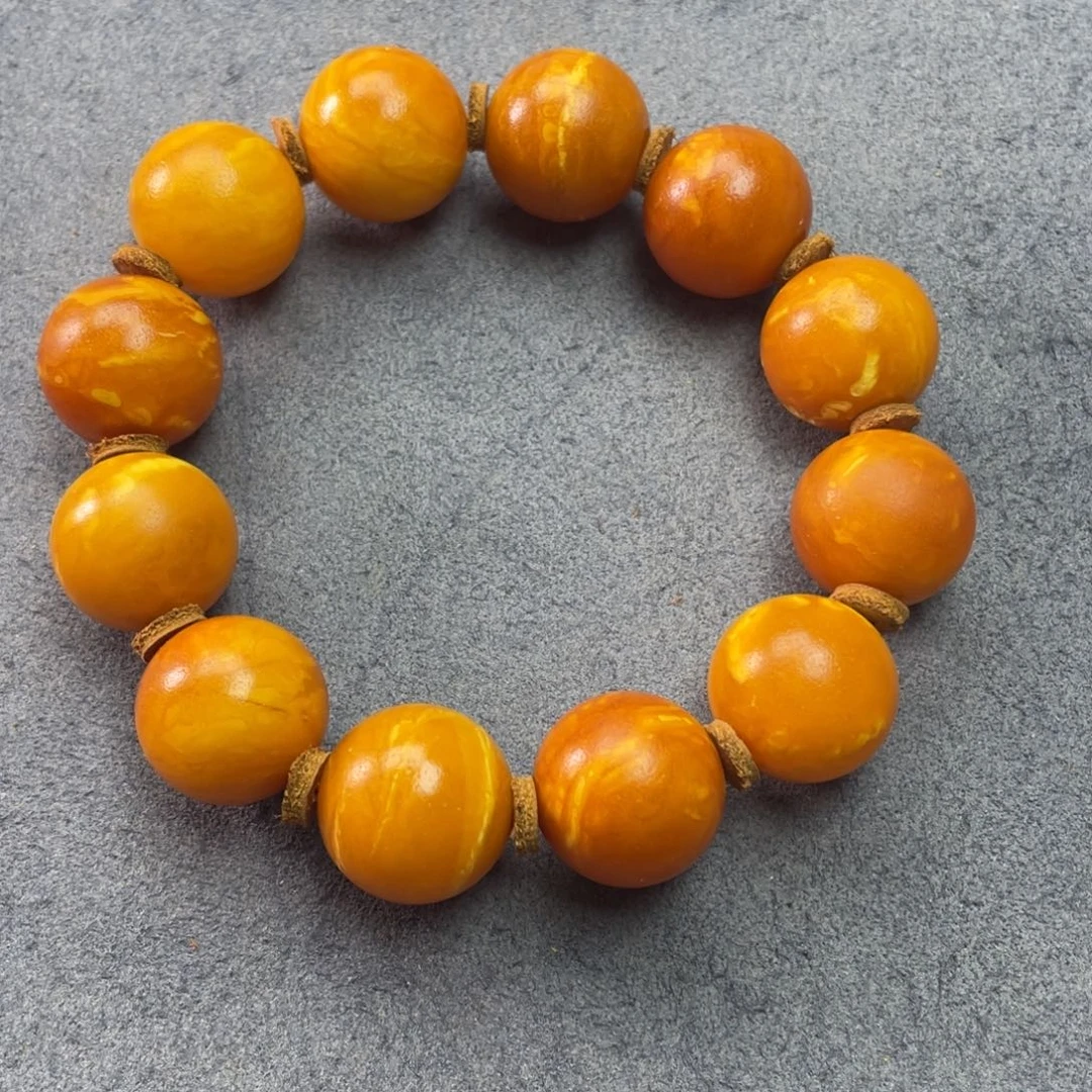 琥珀未镶嵌吊坠(不含链)