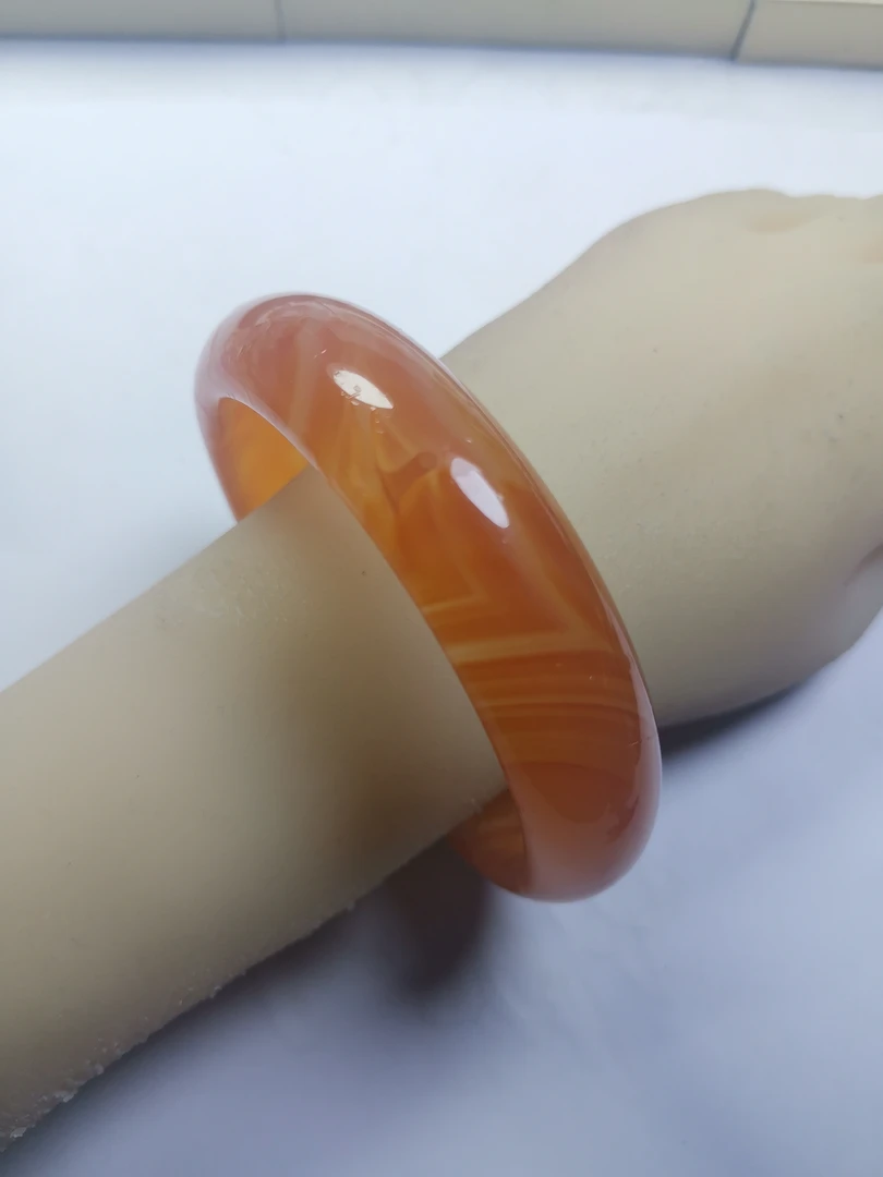 186号-圈口66-68-玛瑙正品保障，时尚高贵款