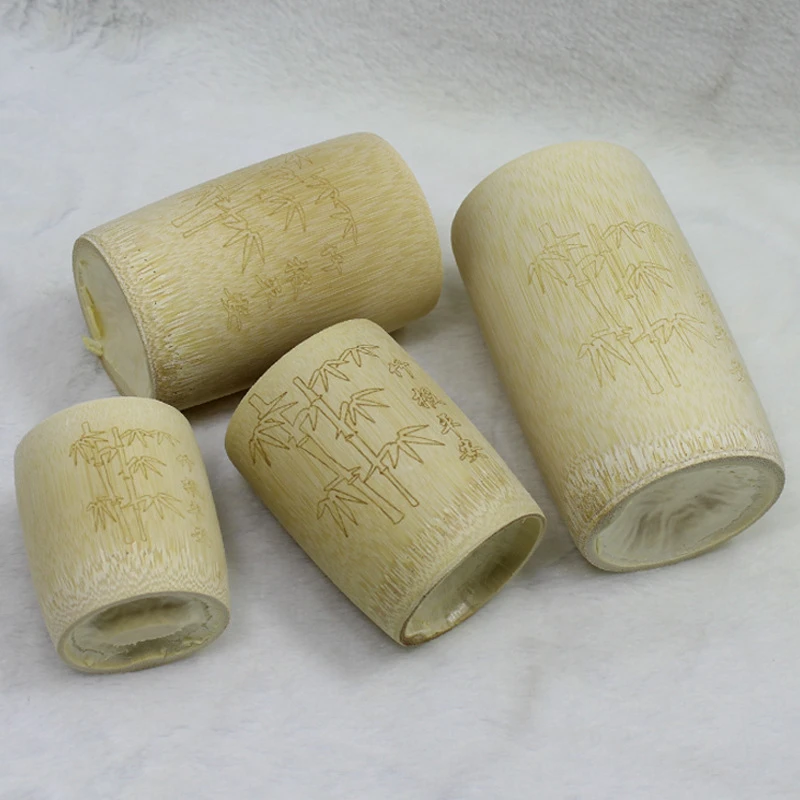 竹杯子功茶杯主人杯竹制小酒杯白酒烈酒杯竹节竹子喝水杯竹筒杯