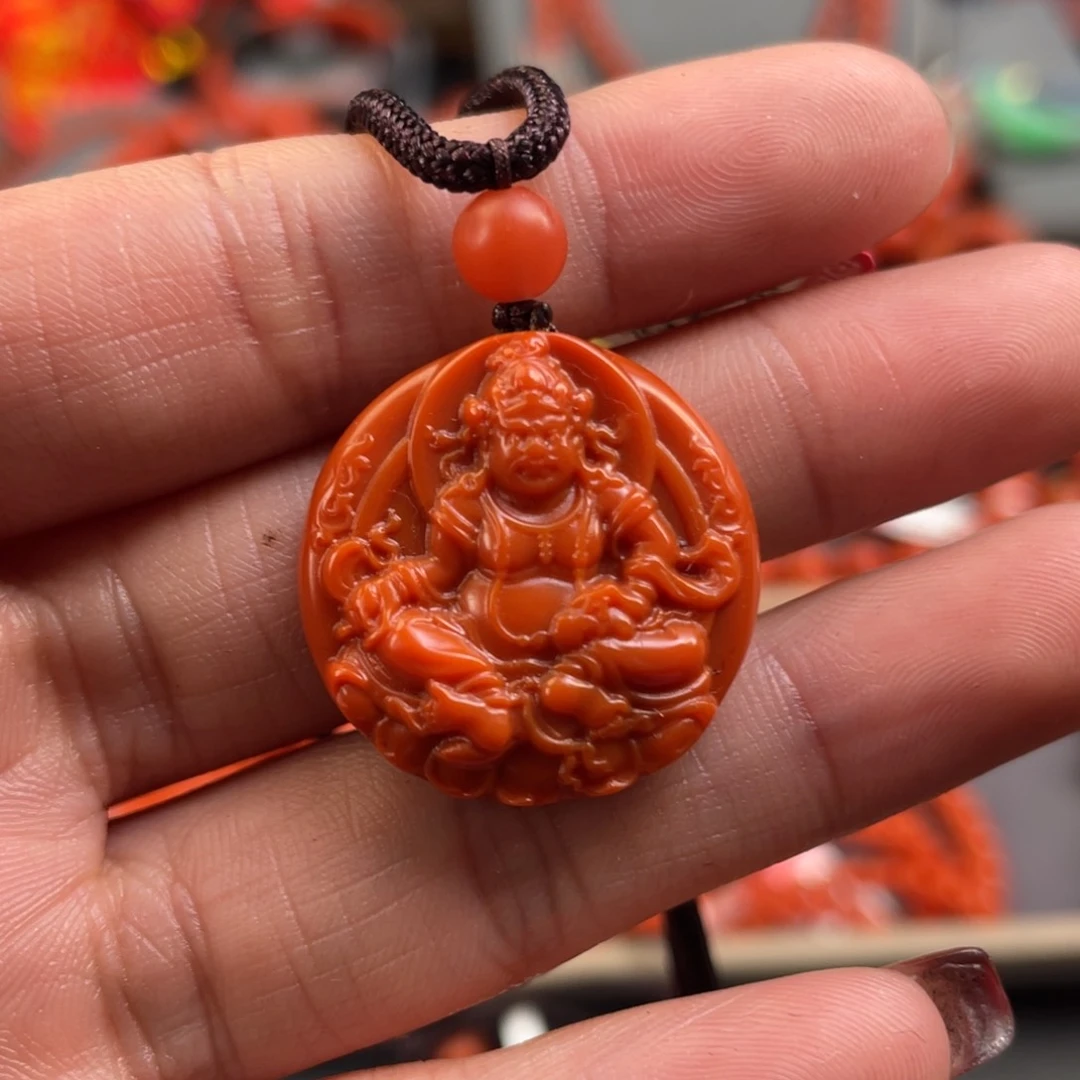 南红玛瑙雕刻未镶嵌