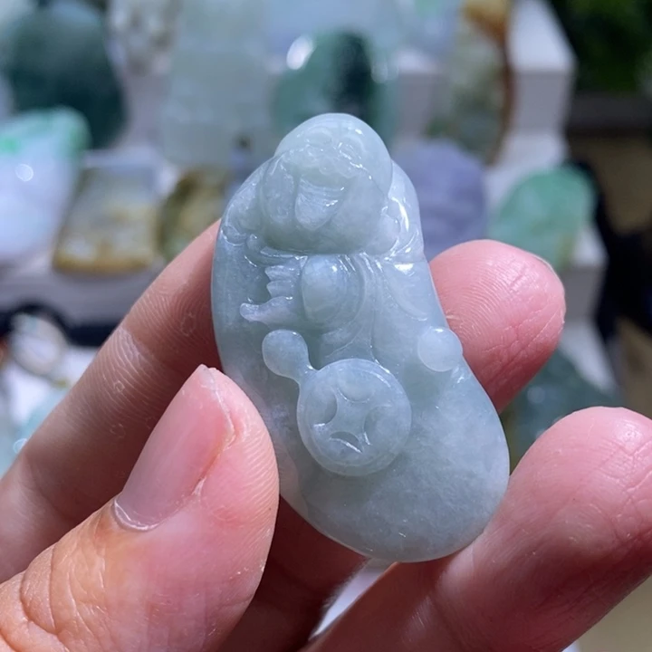 【闪购商品】颈饰未镶嵌翡翠佛