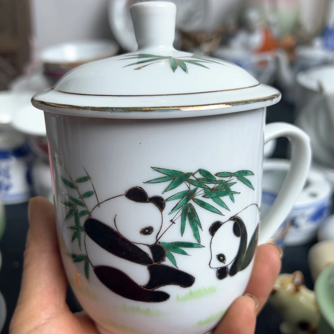 杯景德镇陶瓷粉彩