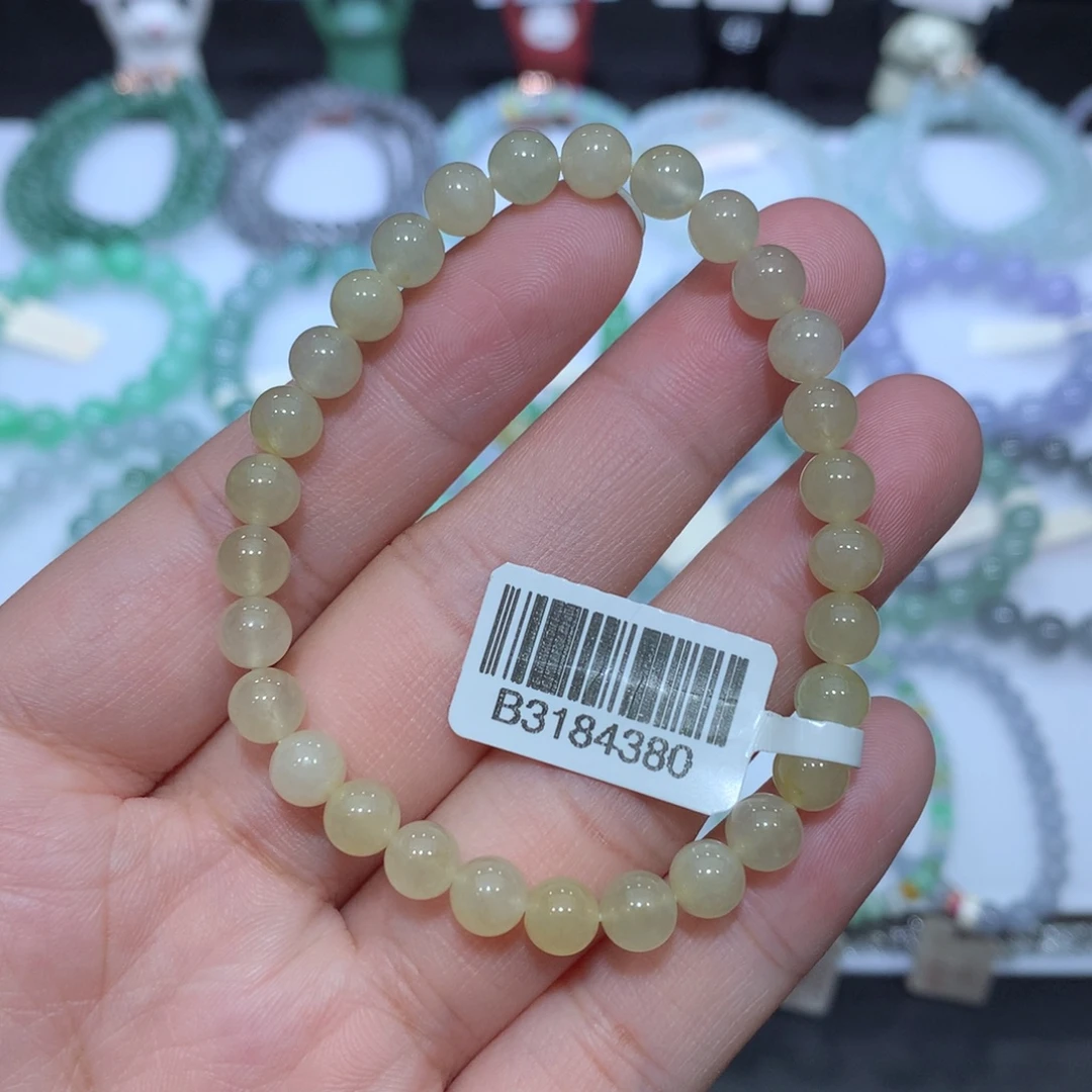 翡翠未镶嵌手串天然