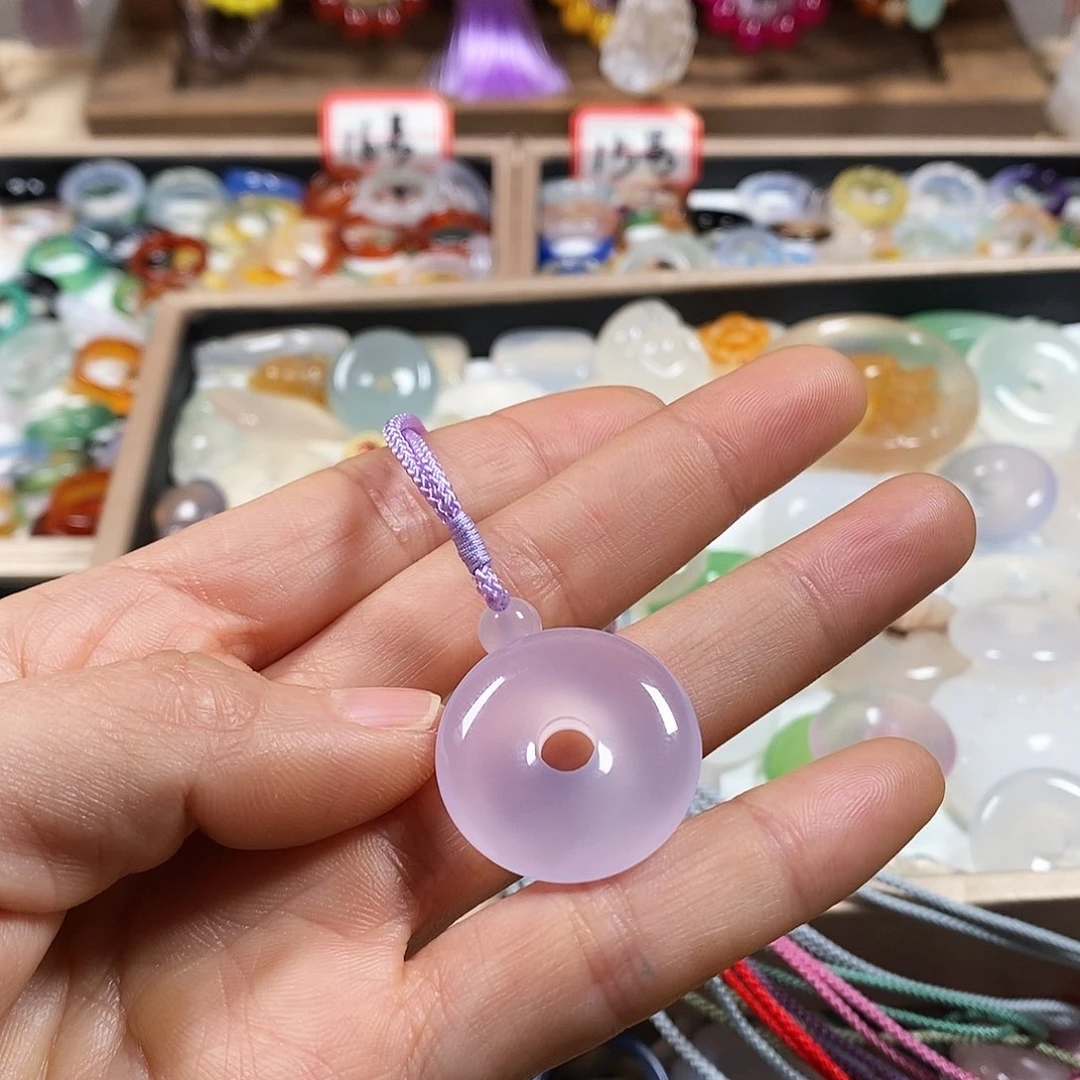 玛瑙/玉髓颈饰未镶嵌无****伤