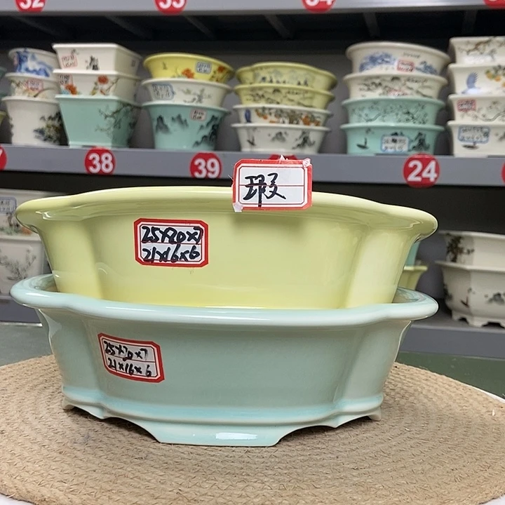 紫砂紫砂花盆2096