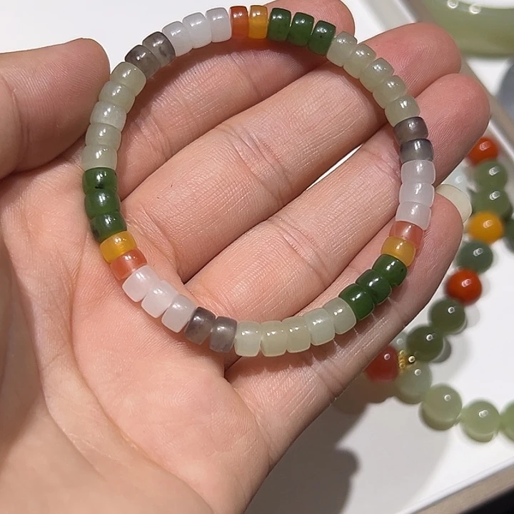 手串未镶嵌和田玉多样性发货拍一发一