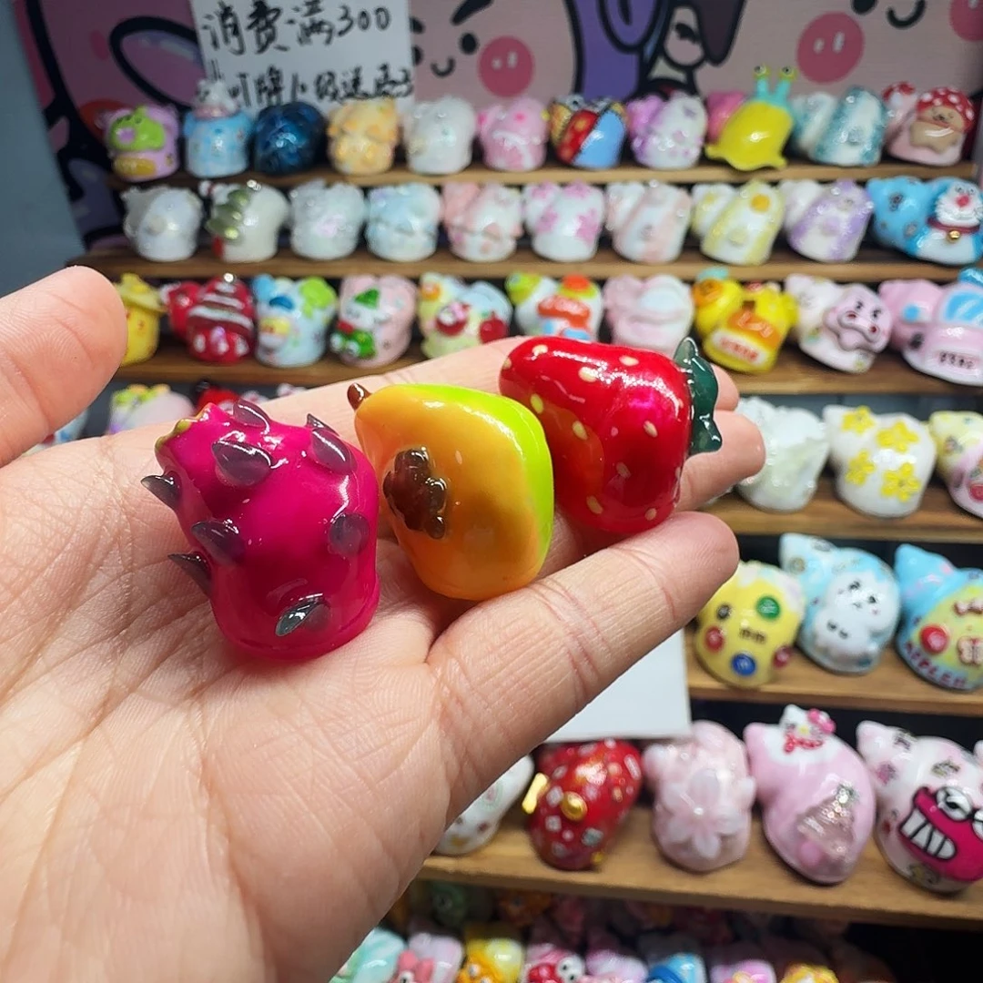 寄居蟹手工替换壳组合三个水果1.4-1.5