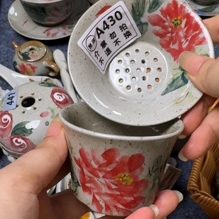 茶漏景德镇高温陶瓷8888