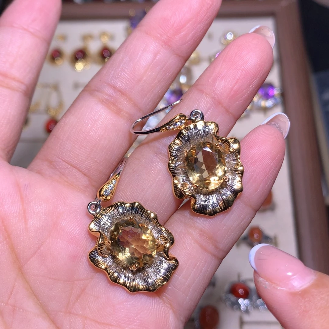 【闪购商品】银S925镶嵌戒指水晶元*?戒指