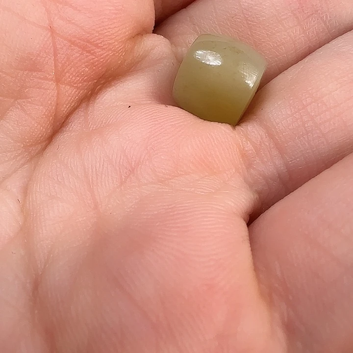 和田玉珠子未镶嵌艳*天