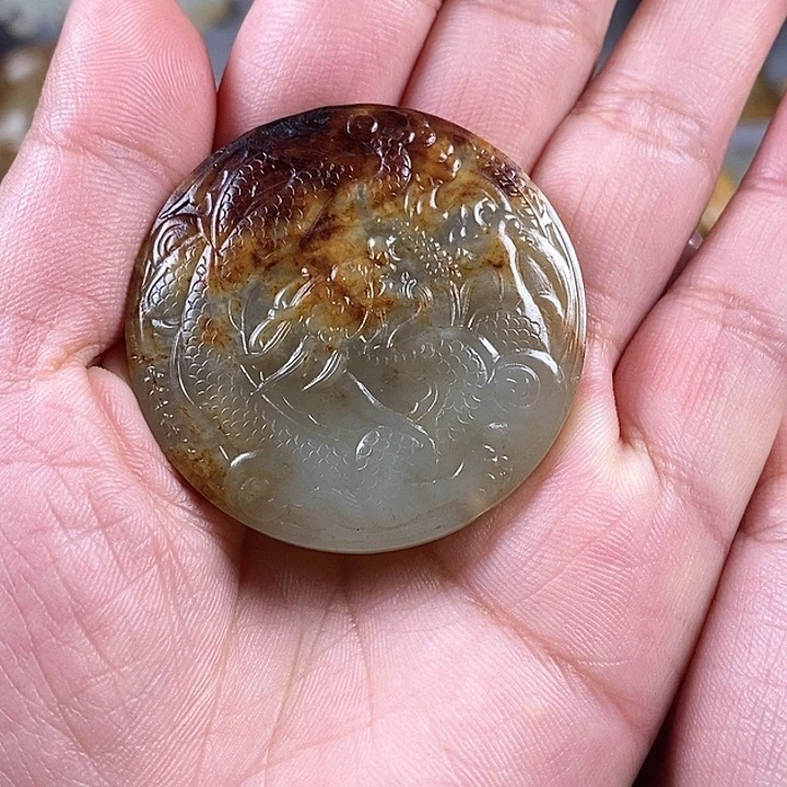 和田玉挂件未镶嵌?****户