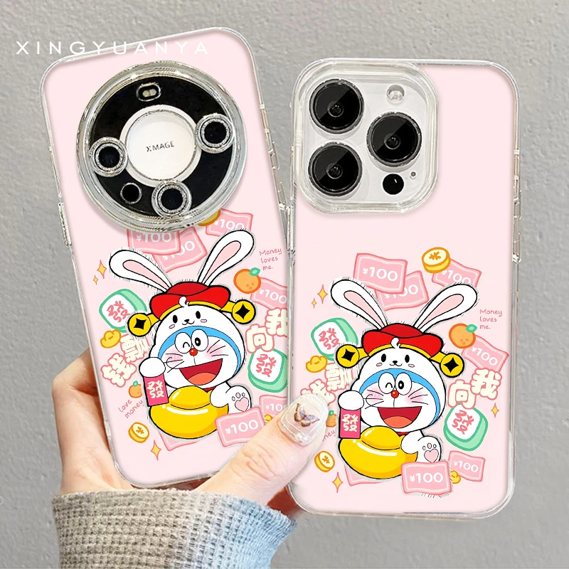 【钱飘向我】适用苹果/华为/OPPO/VIVO/小米/红米/1加/手机壳卡通