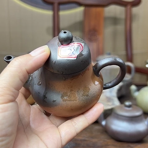 戬谷龙窑柴烧茶杯28