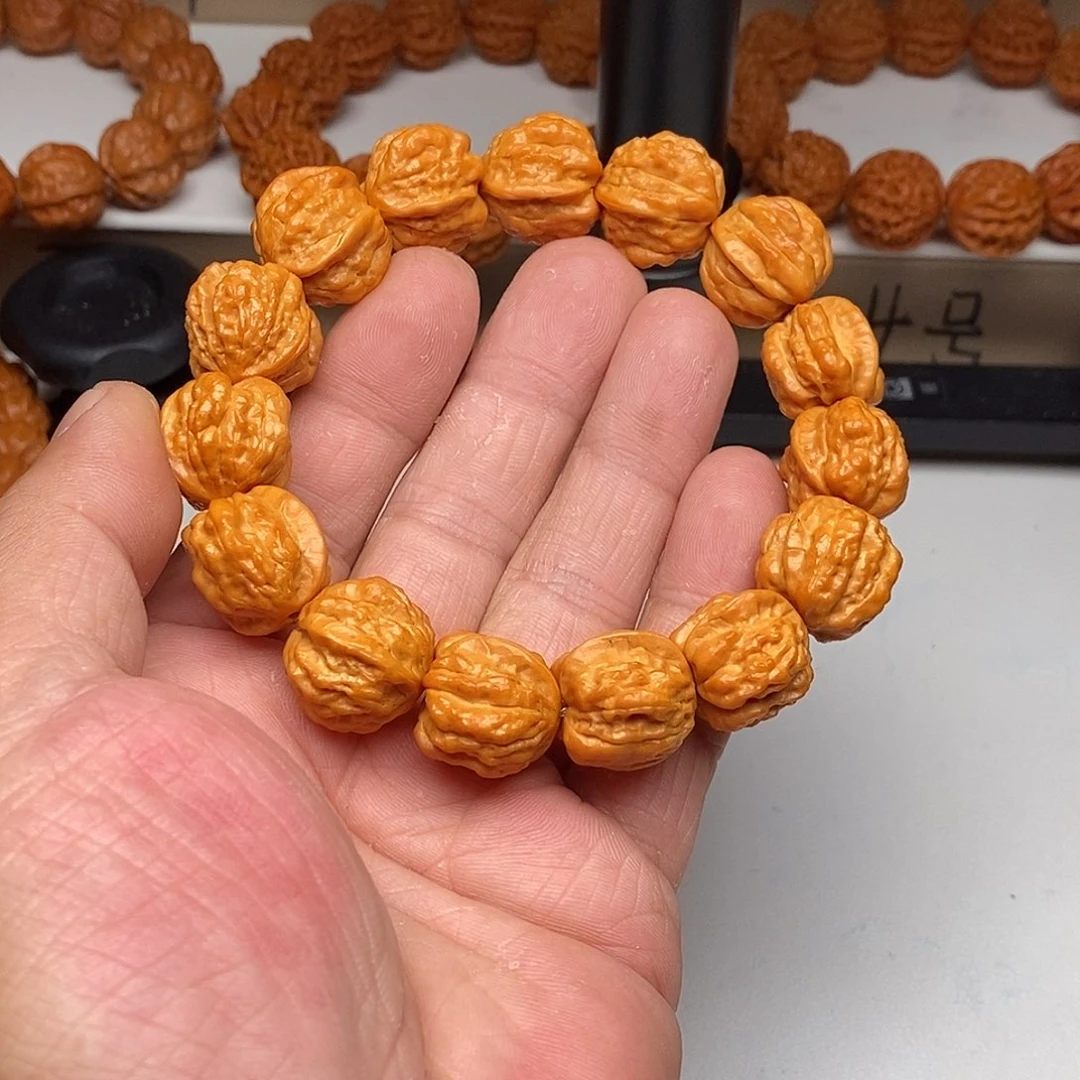 手串文玩核桃文玩核桃1.8金蝉