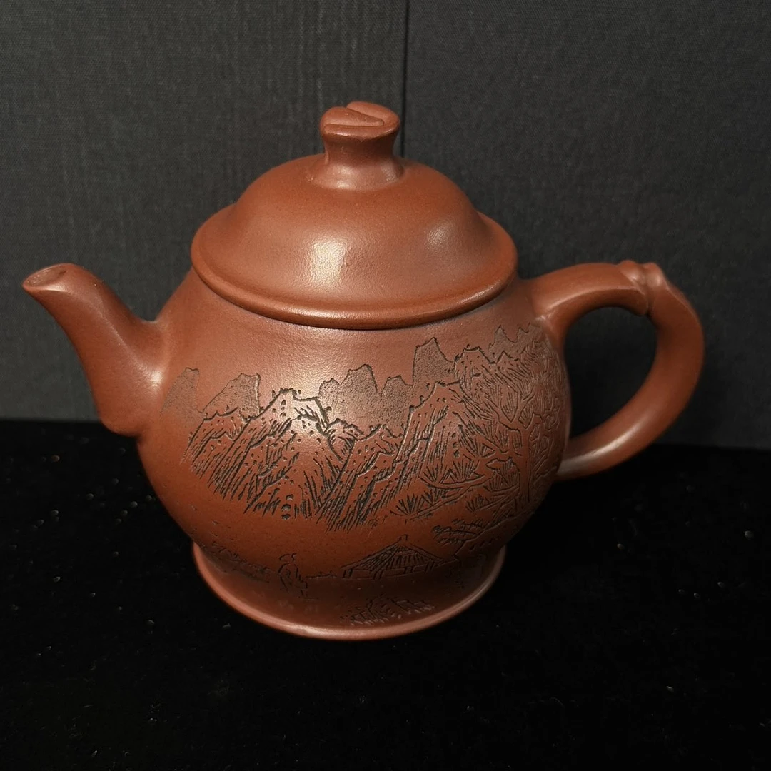 宜兴手工紫砂陶 茶壶GS3458-49