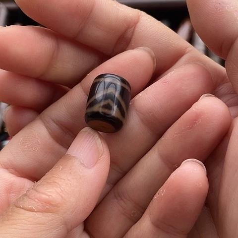 玛瑙/玉髓单珠未镶嵌