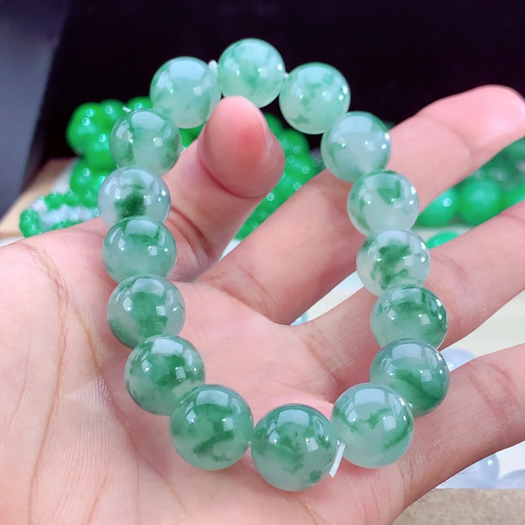 未镶嵌手串翡翠天然翡翠