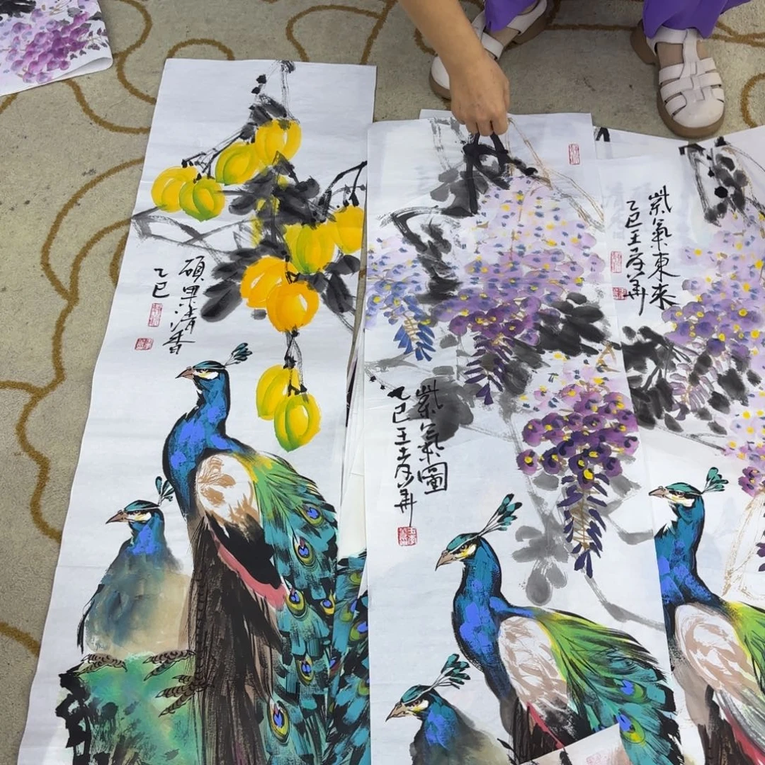 时***班国画王孝华李欣主播