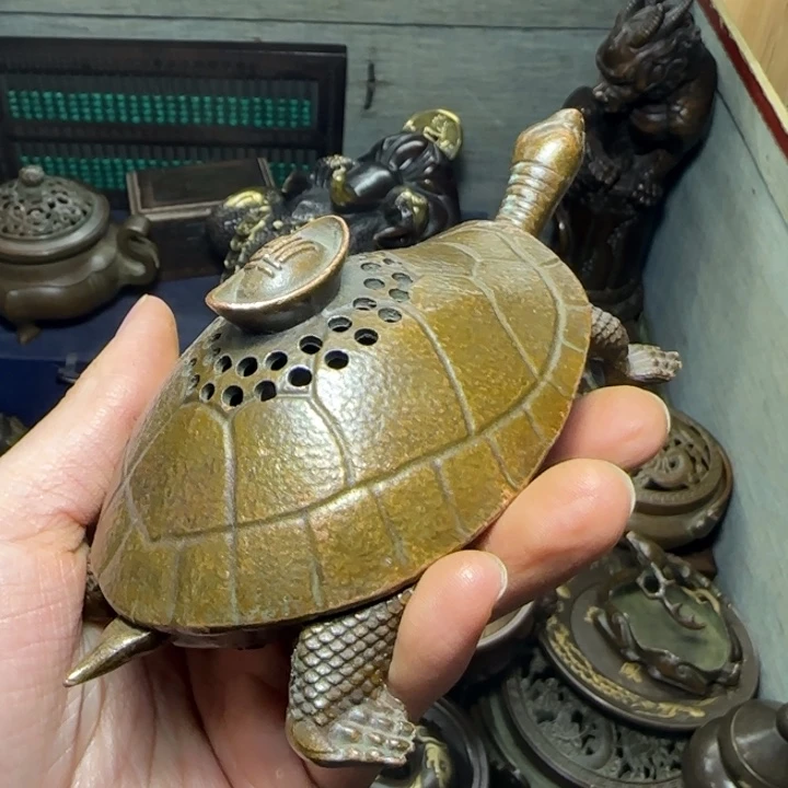 铜器把玩摆件链接