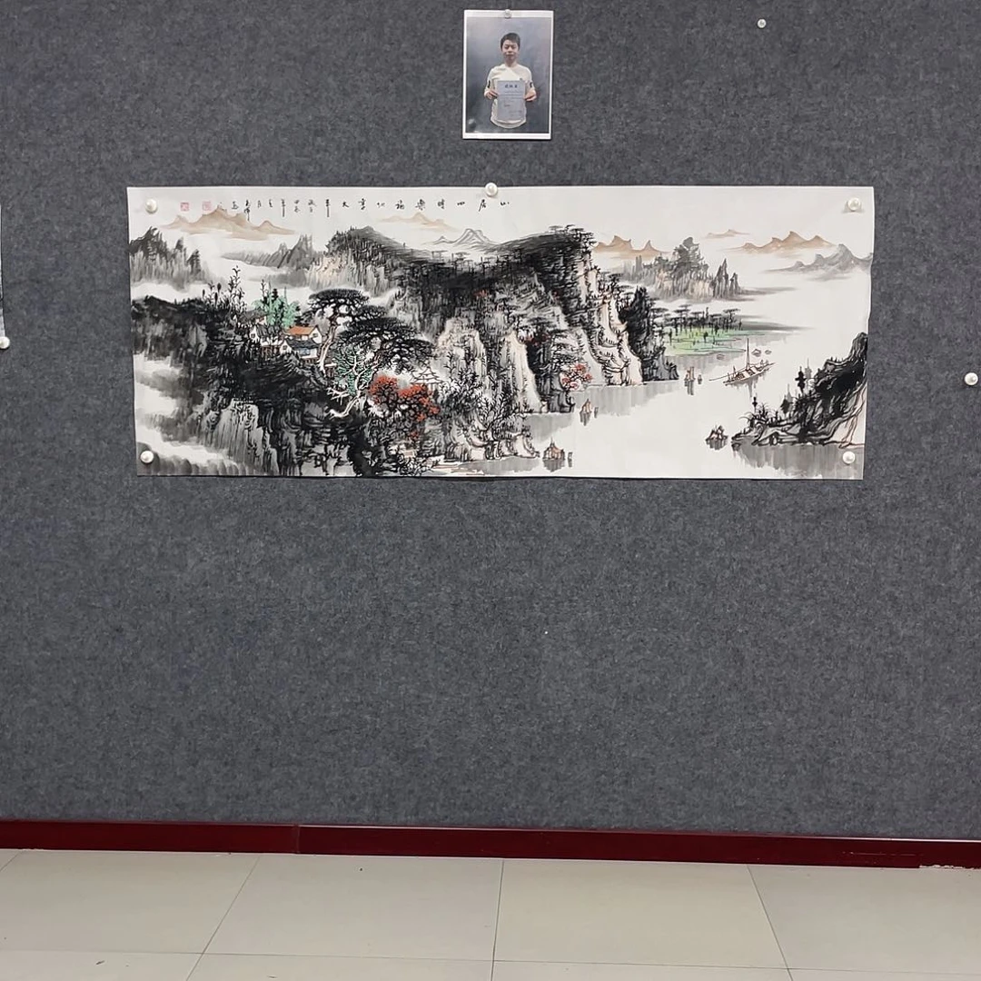 国画?****?小六尺画芯清仓处理