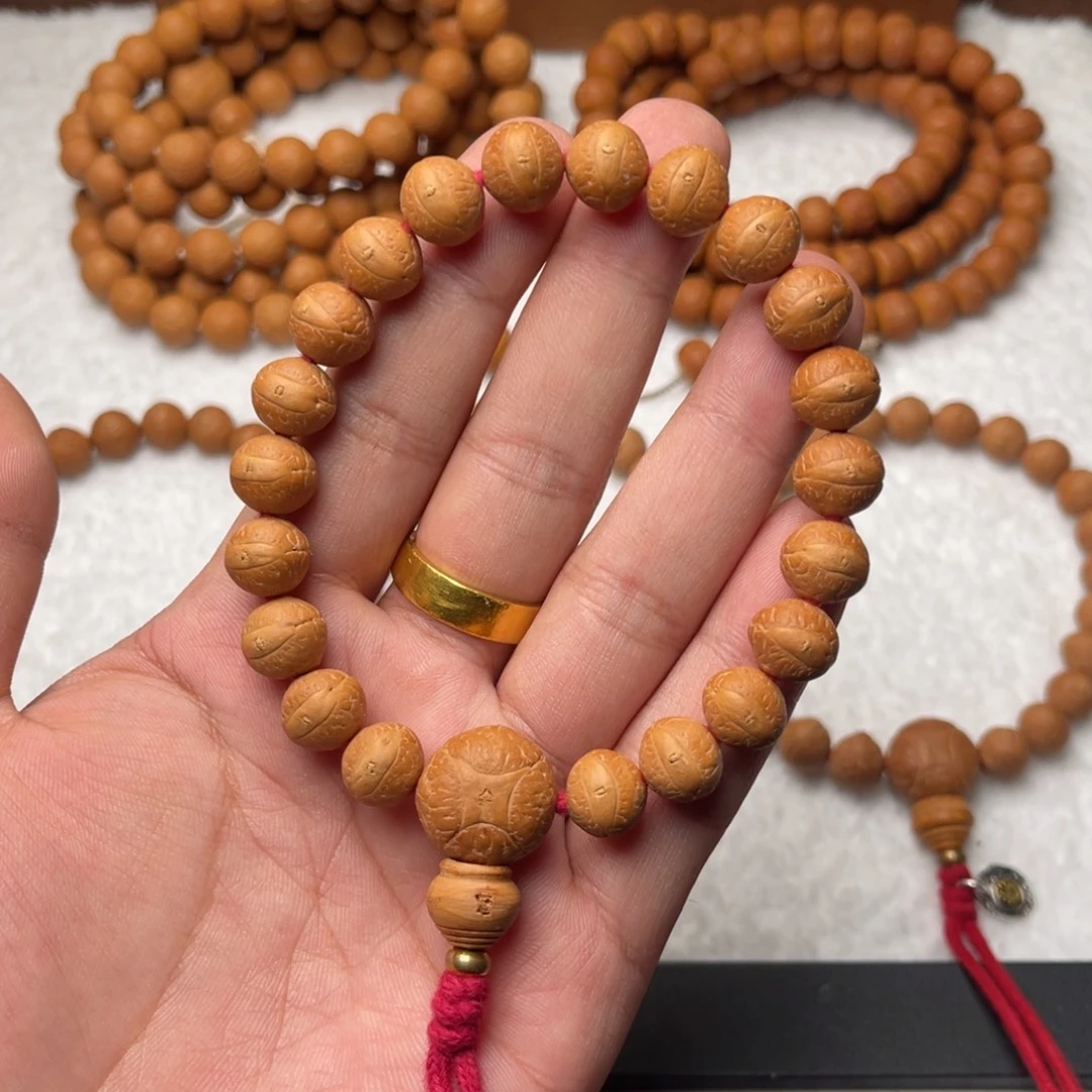 三***九凤眼菩提手串11单仓铁籽矮圆货头