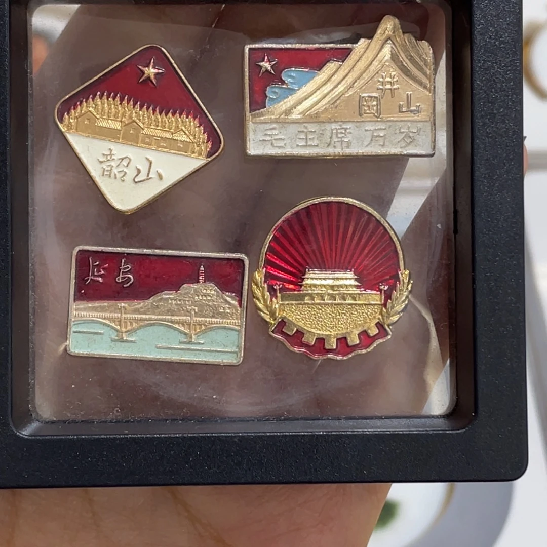 其他普通金属辉达利红色收藏纪念章
