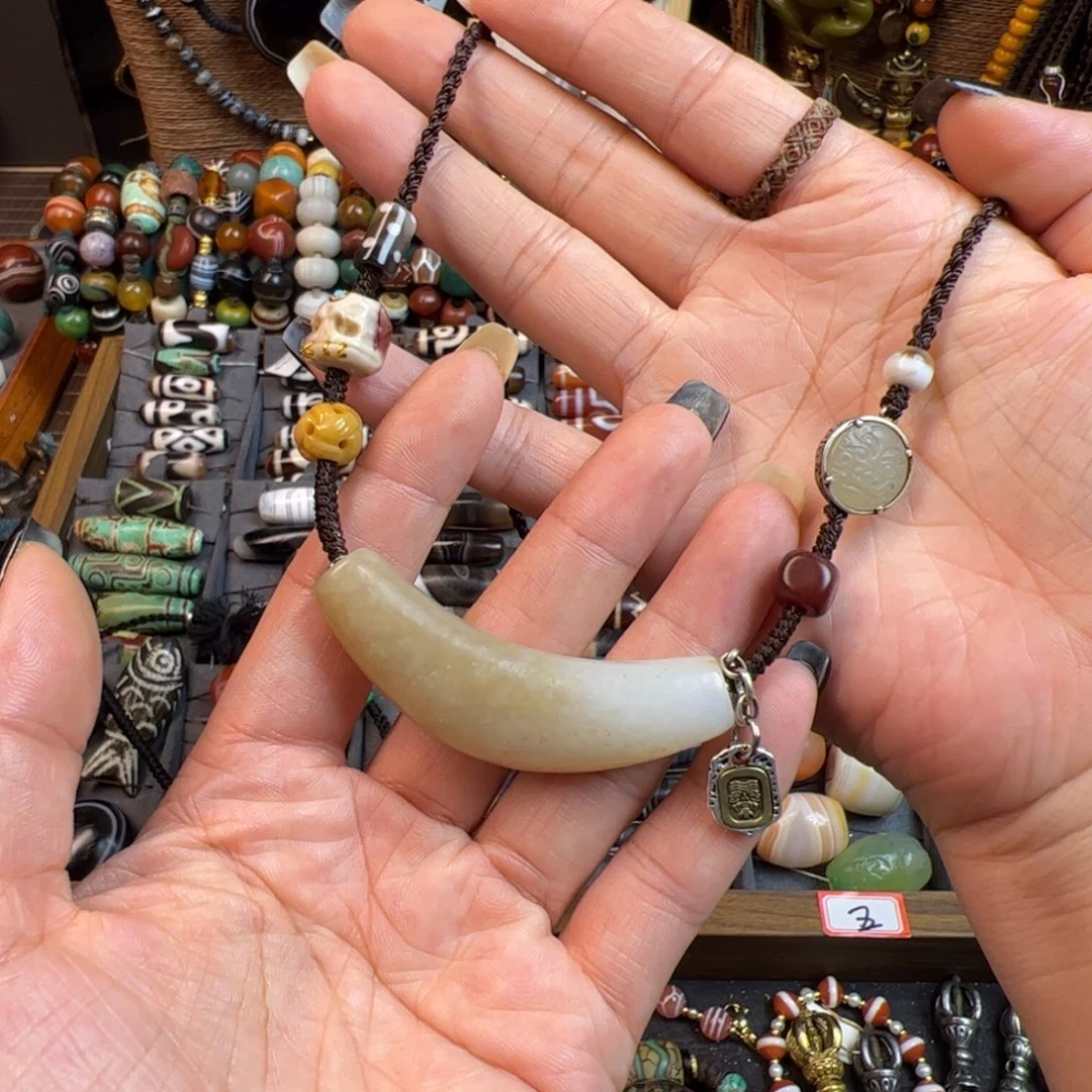 玛瑙/玉髓未镶嵌项链