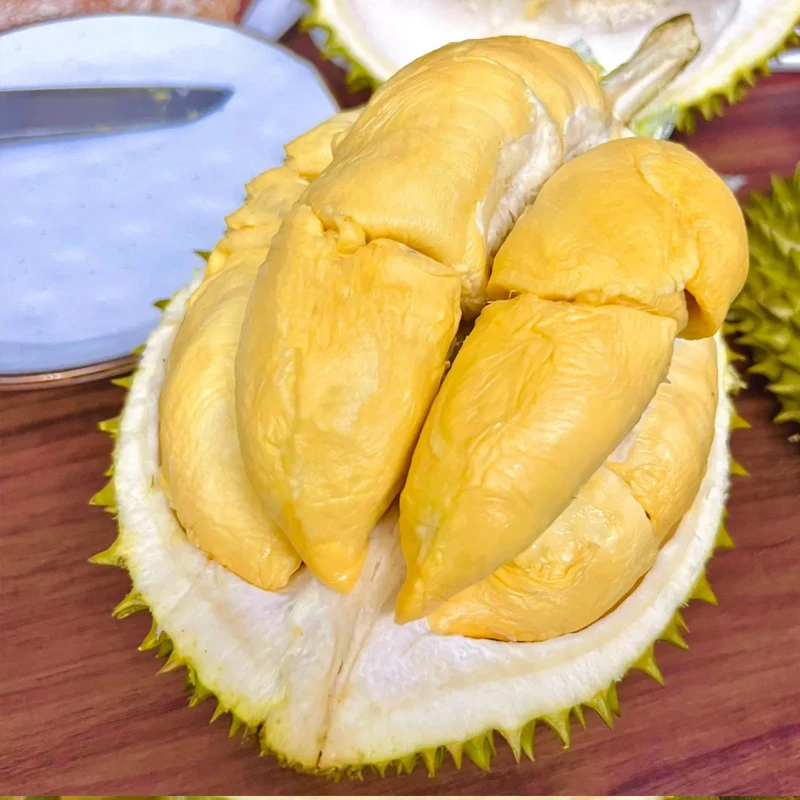 【AA级】泰国树熟托曼尼鲜榴莲【保4房】3-8斤可选核大【长春总店】榴莲同城配托曼尼泰国