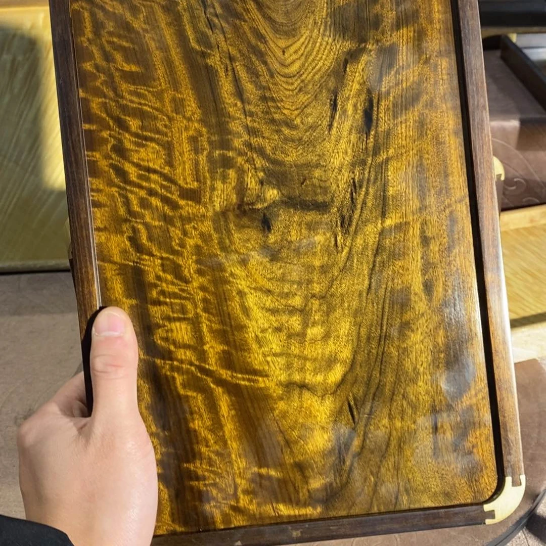 金丝楠湘***坊金丝楠木文盘