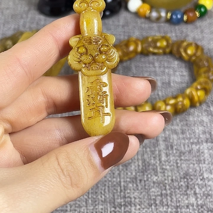大果紫檀（缅甸花梨）吊坠