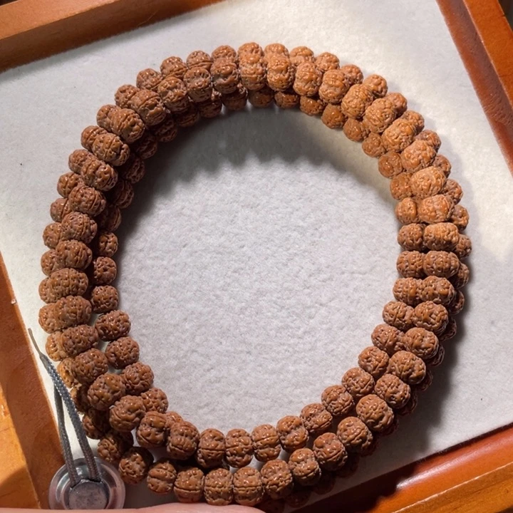 手串金刚菩提精选原桩双龙小梅花长串