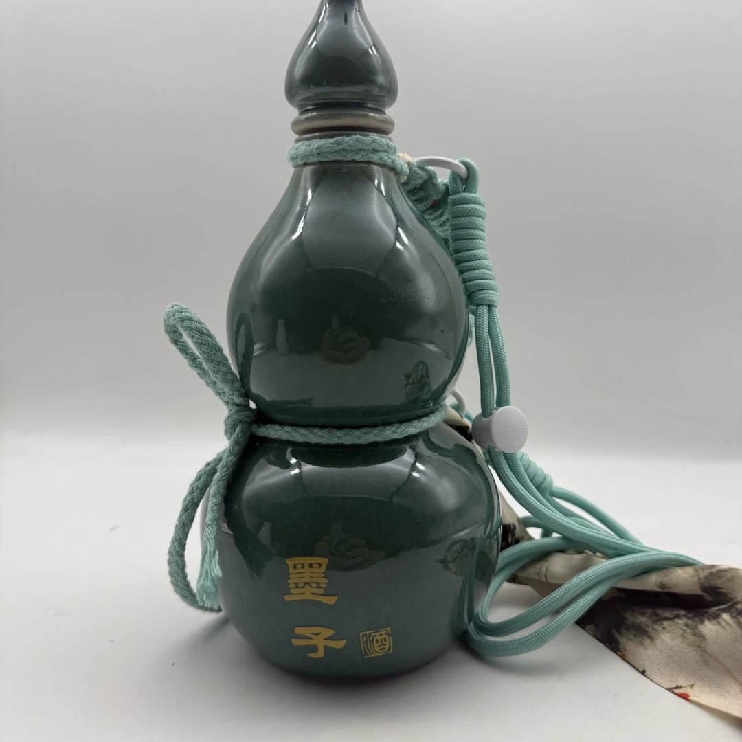 墨子福禄高度白酒 葫芦陶瓷瓶清香型固态发酵 52度500毫升52度500