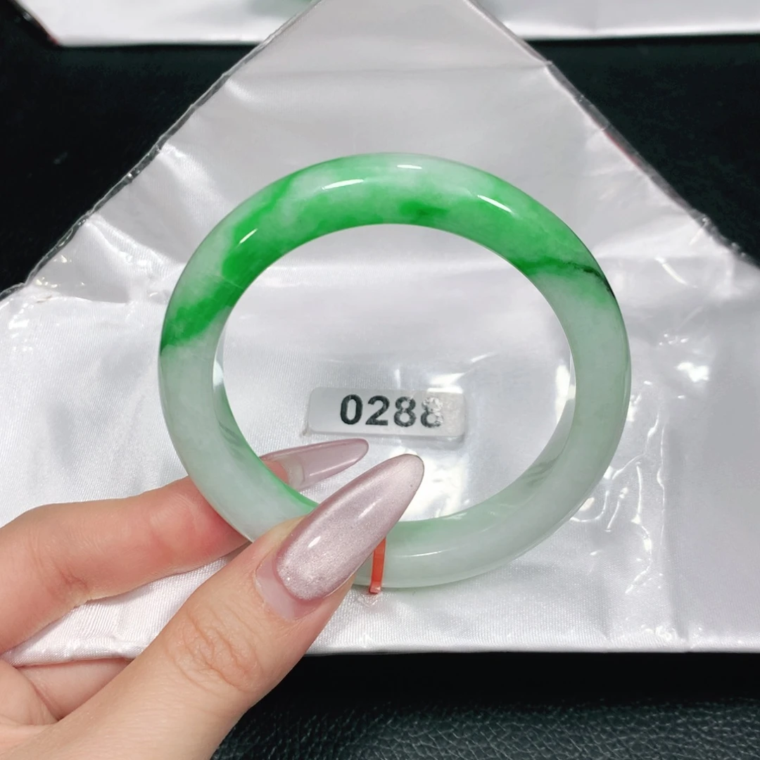 翡翠未镶嵌手镯0288-04