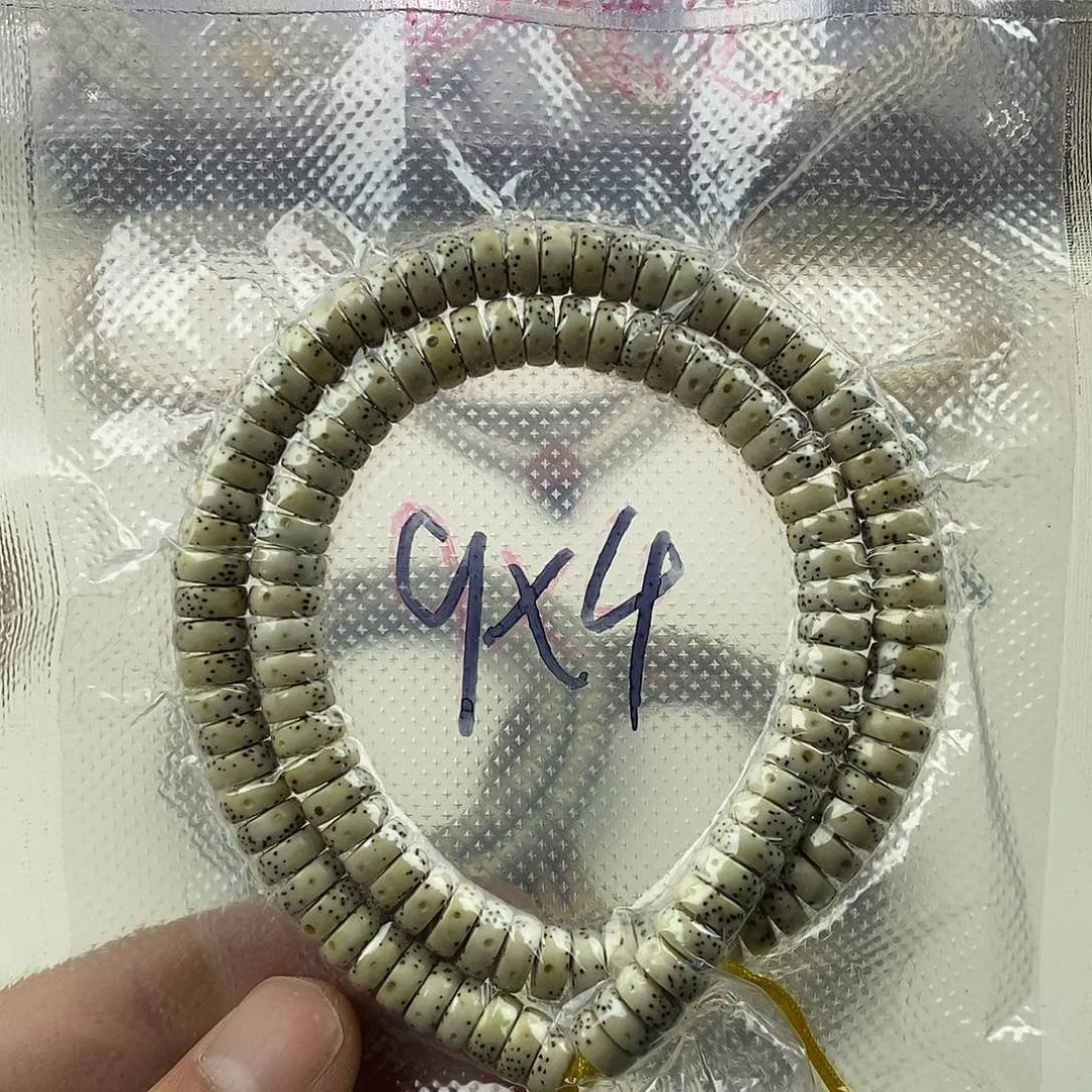 星月菩提吊坠94月半壁留白，微氧化