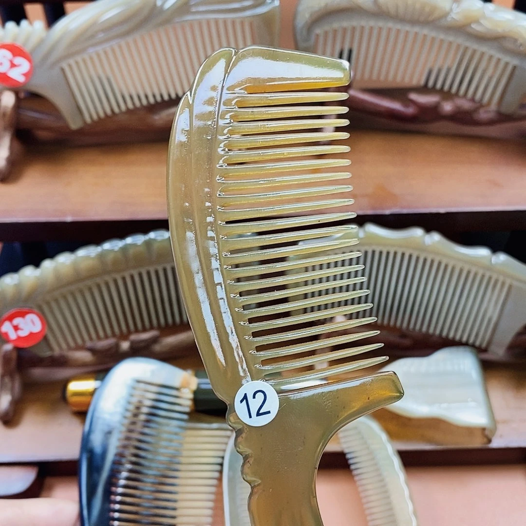 纯手工制作的牛角梳12昭***愿